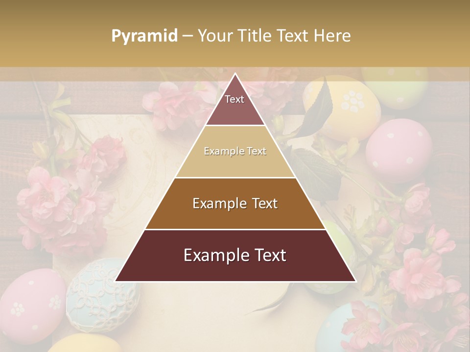 Egg Spring Copy Space PowerPoint Template