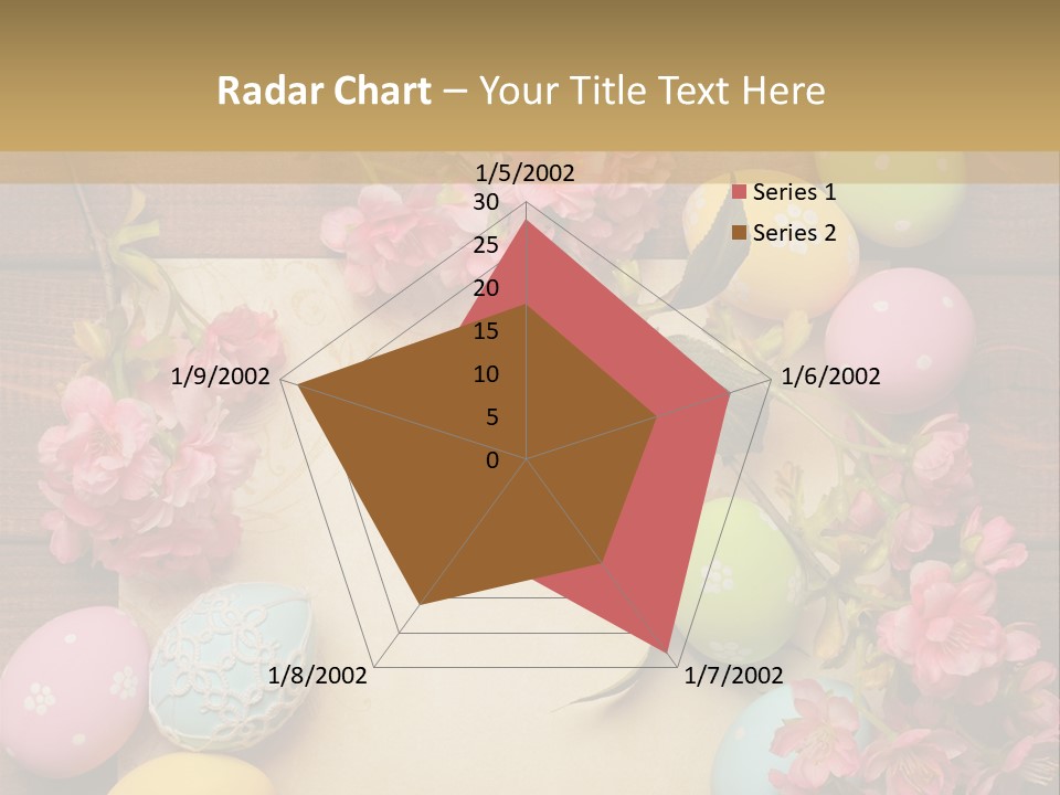 Egg Spring Copy Space PowerPoint Template