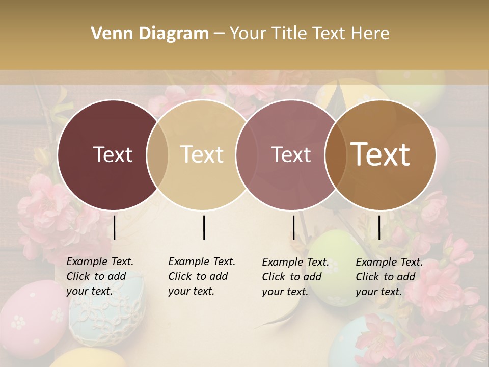 Egg Spring Copy Space PowerPoint Template
