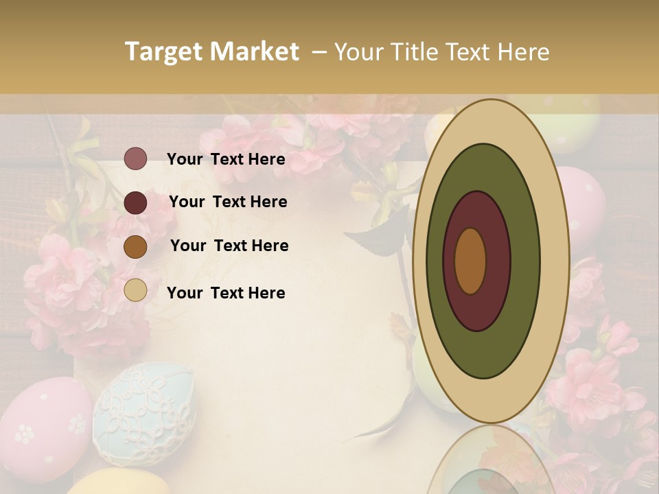 Egg Spring Copy Space PowerPoint Template