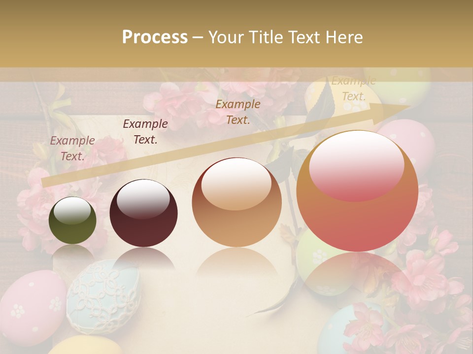 Egg Spring Copy Space PowerPoint Template