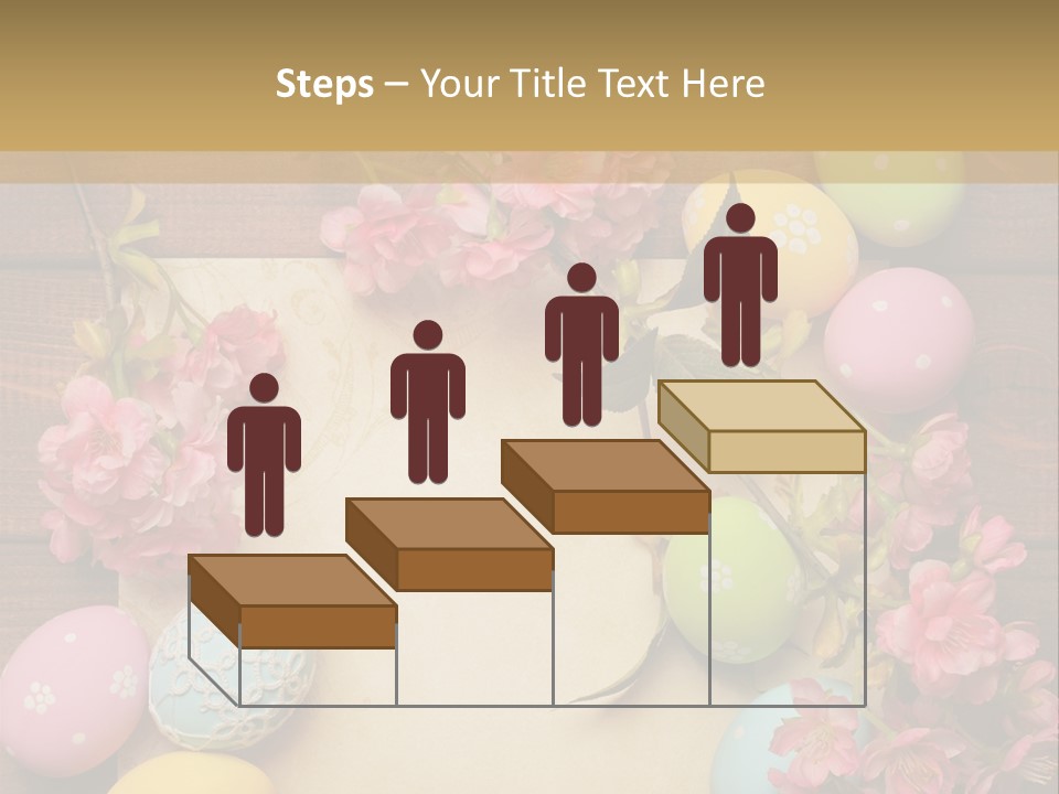 Egg Spring Copy Space PowerPoint Template