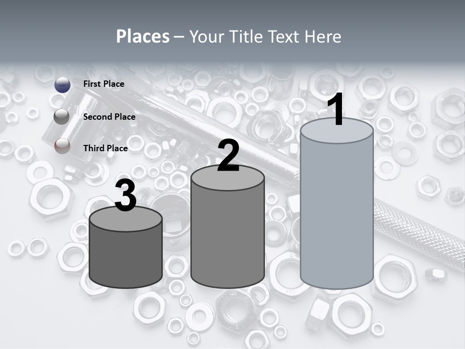 Ratchet Industrial Parts PowerPoint Template