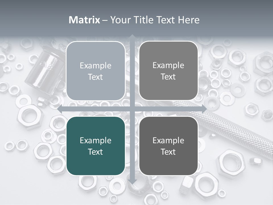 Ratchet Industrial Parts PowerPoint Template