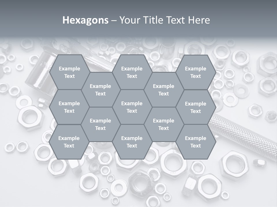 Ratchet Industrial Parts PowerPoint Template