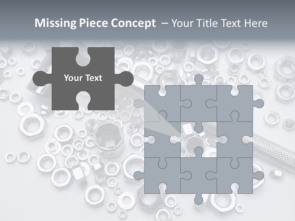 Ratchet Industrial Parts PowerPoint Template