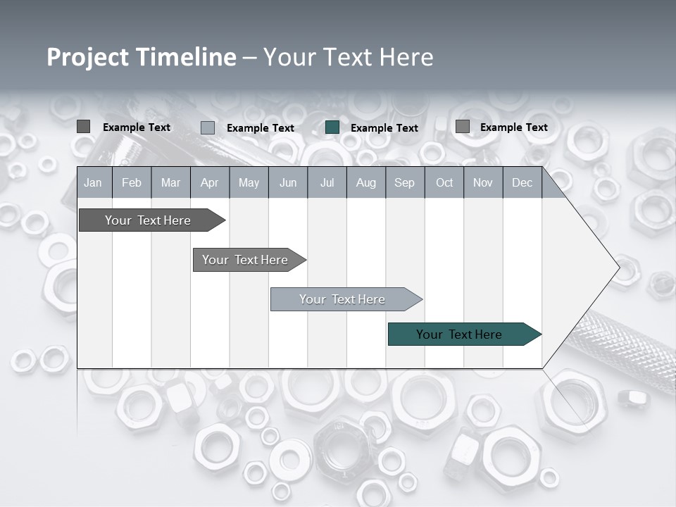 Ratchet Industrial Parts PowerPoint Template