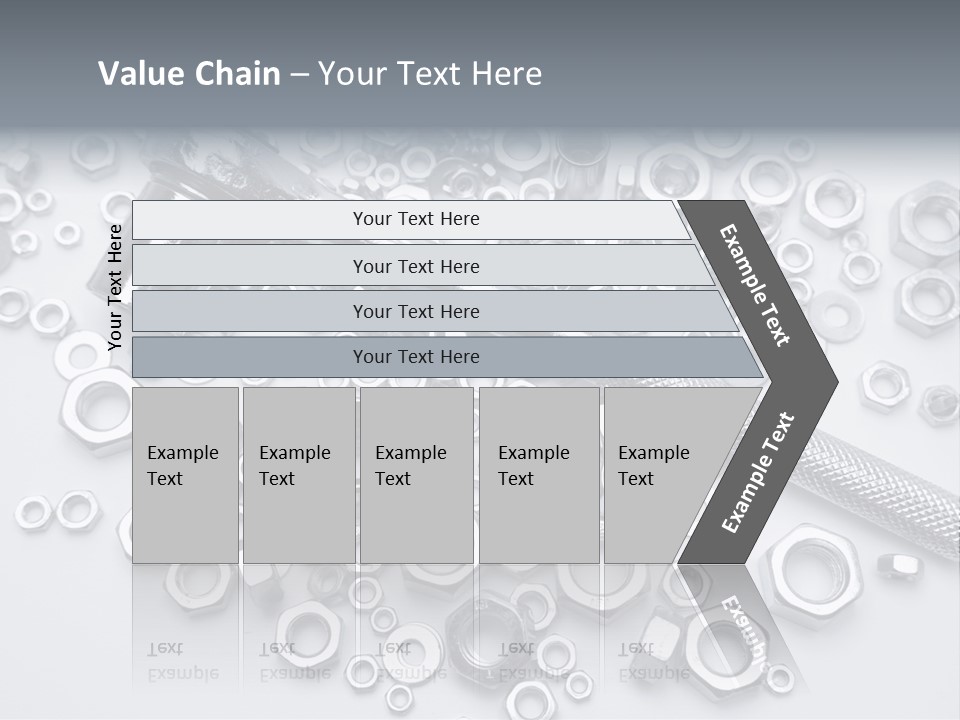 Ratchet Industrial Parts PowerPoint Template