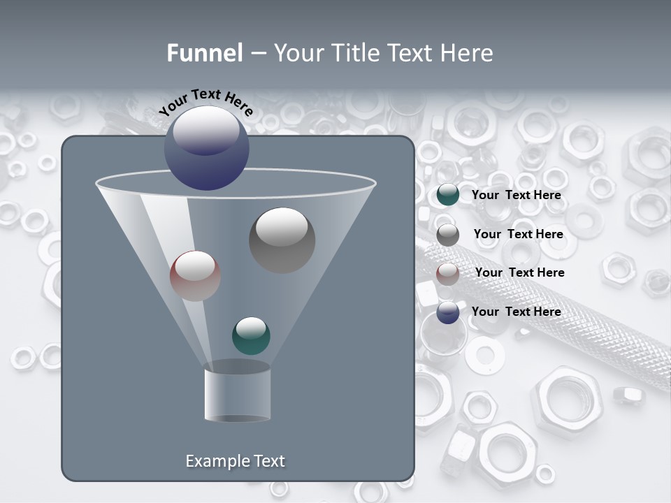 Ratchet Industrial Parts PowerPoint Template