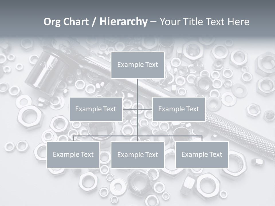 Ratchet Industrial Parts PowerPoint Template