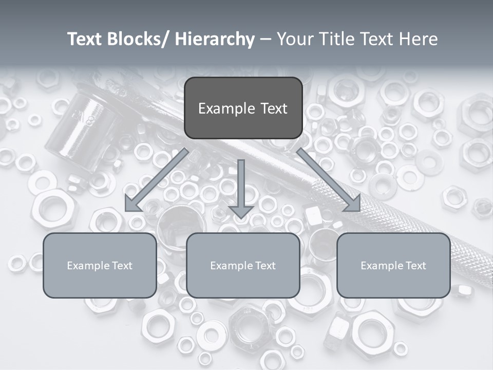 Ratchet Industrial Parts PowerPoint Template