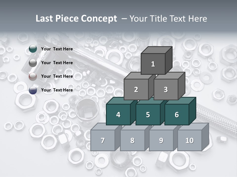 Ratchet Industrial Parts PowerPoint Template