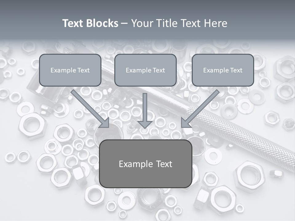 Ratchet Industrial Parts PowerPoint Template