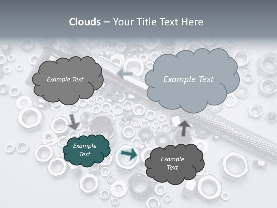 Ratchet Industrial Parts PowerPoint Template