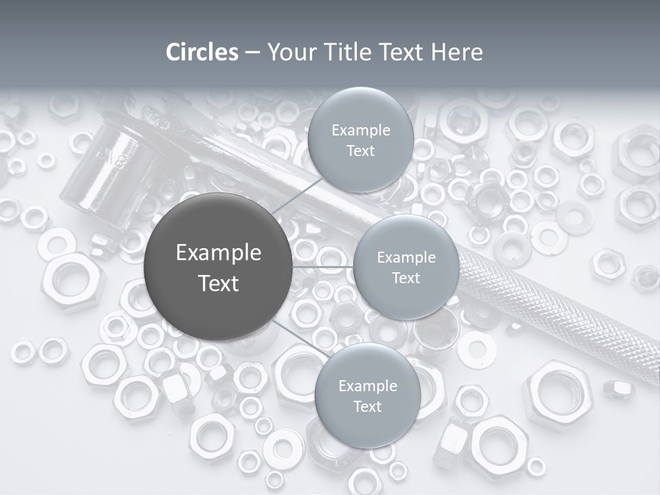 Ratchet Industrial Parts PowerPoint Template