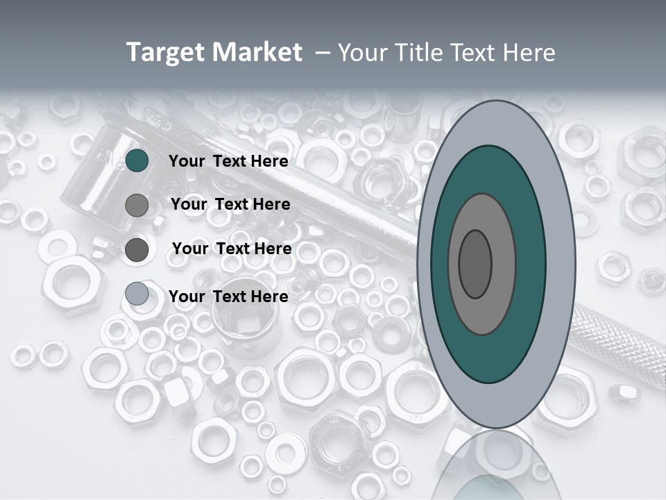 Ratchet Industrial Parts PowerPoint Template