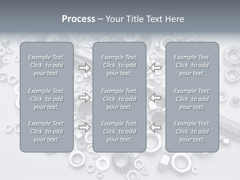 Ratchet Industrial Parts PowerPoint Template