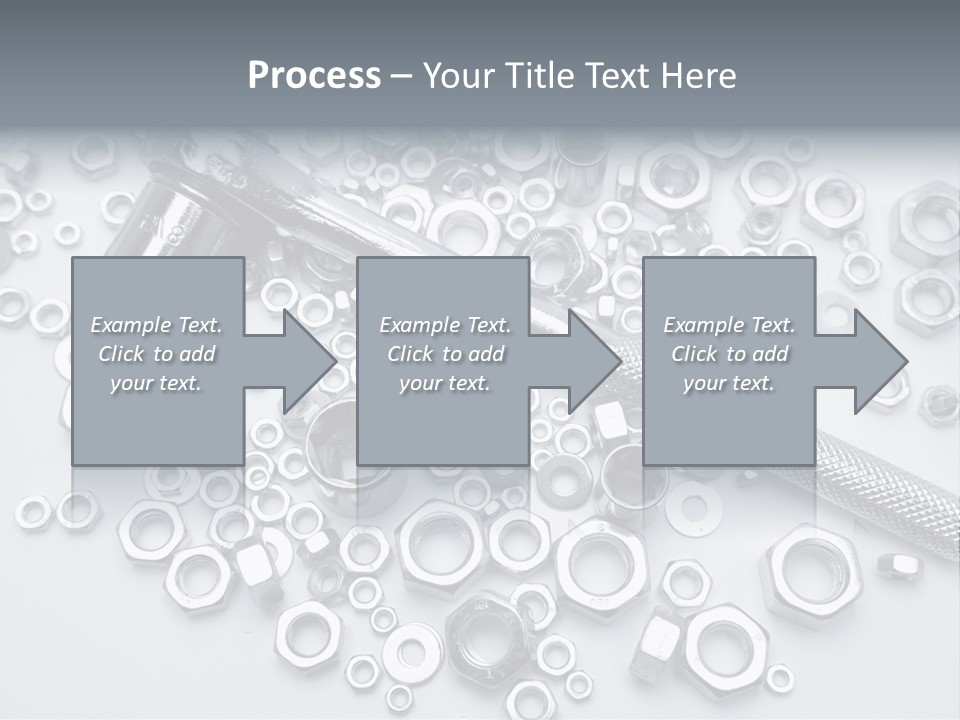 Ratchet Industrial Parts PowerPoint Template