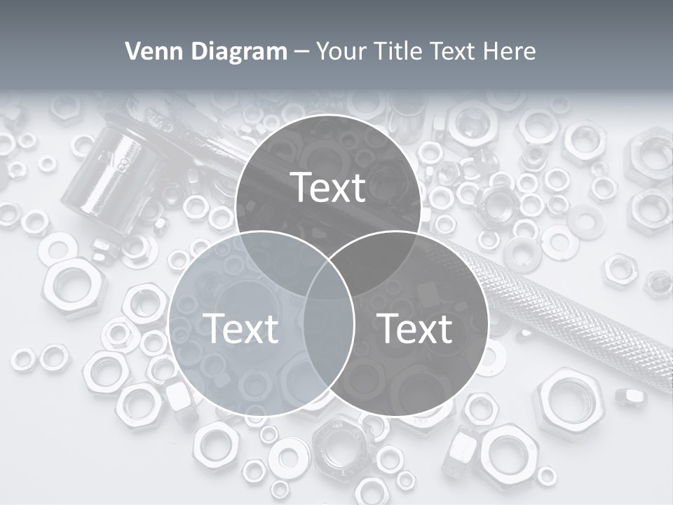 Ratchet Industrial Parts PowerPoint Template