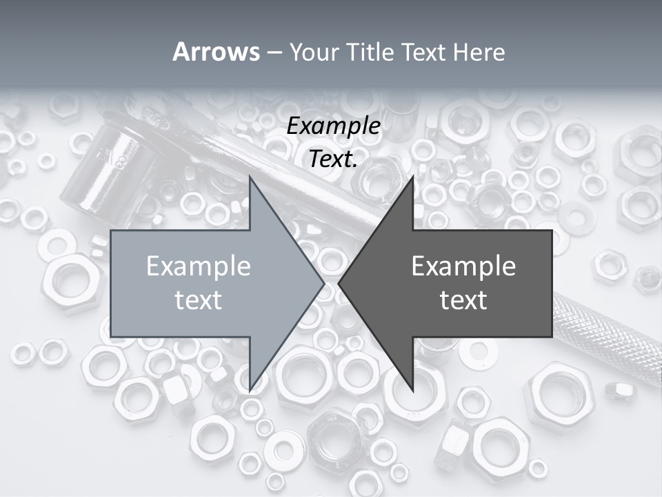 Ratchet Industrial Parts PowerPoint Template