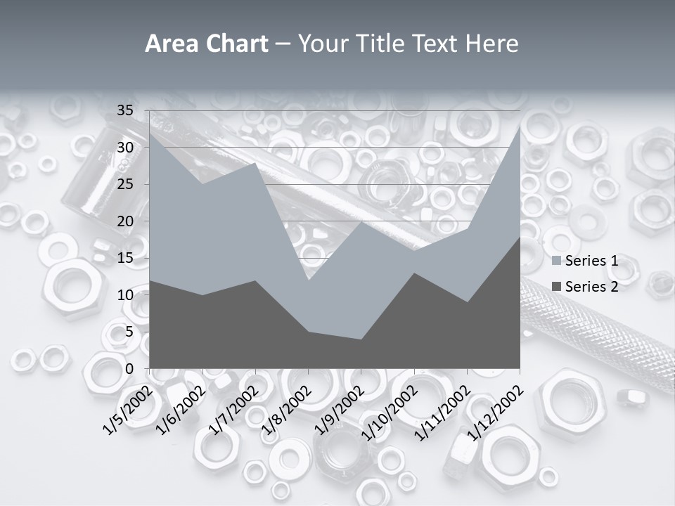 Ratchet Industrial Parts PowerPoint Template