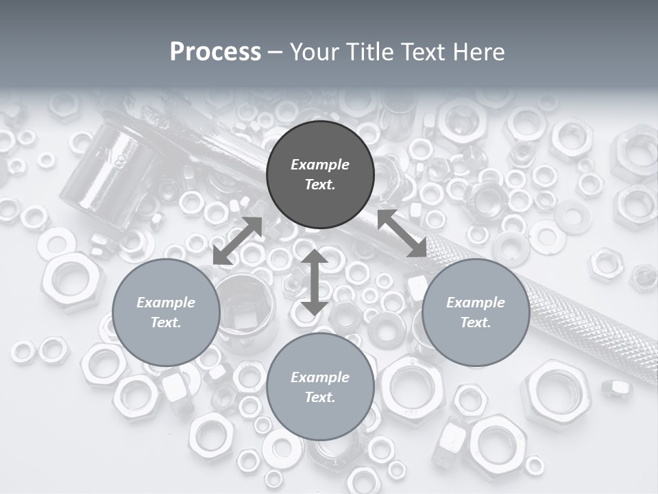 Ratchet Industrial Parts PowerPoint Template