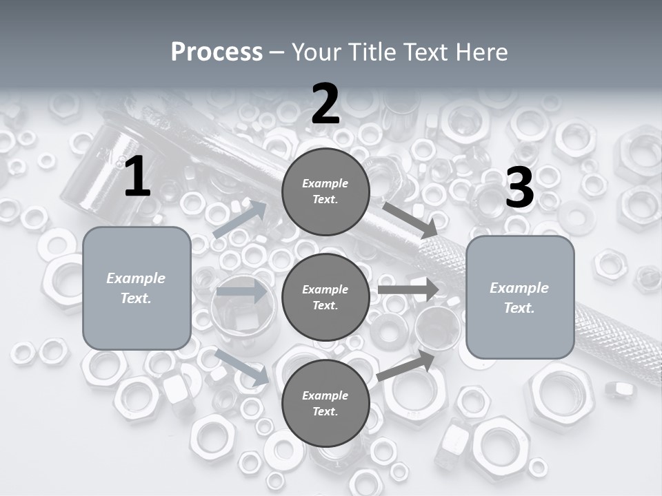 Ratchet Industrial Parts PowerPoint Template