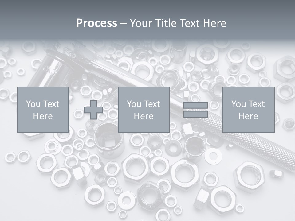 Ratchet Industrial Parts PowerPoint Template