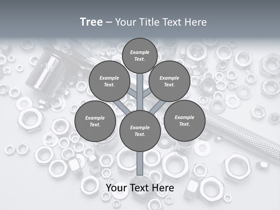 Ratchet Industrial Parts PowerPoint Template