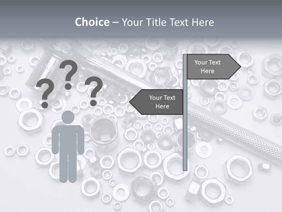 Ratchet Industrial Parts PowerPoint Template