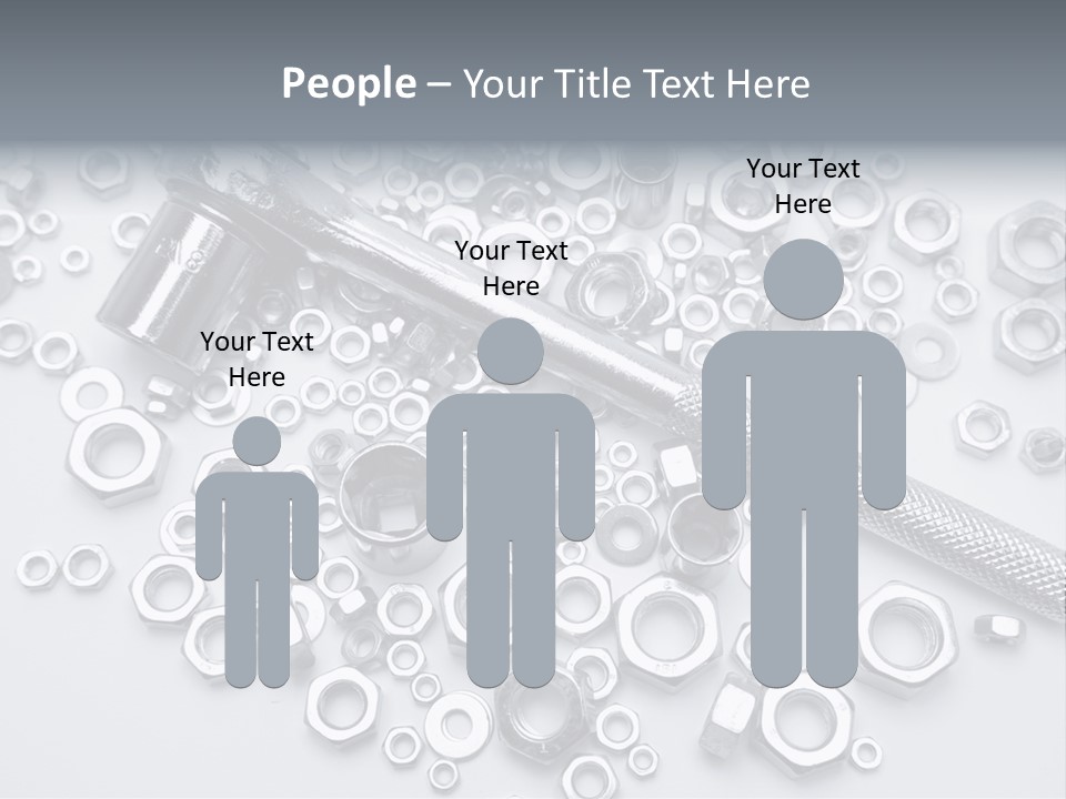 Ratchet Industrial Parts PowerPoint Template