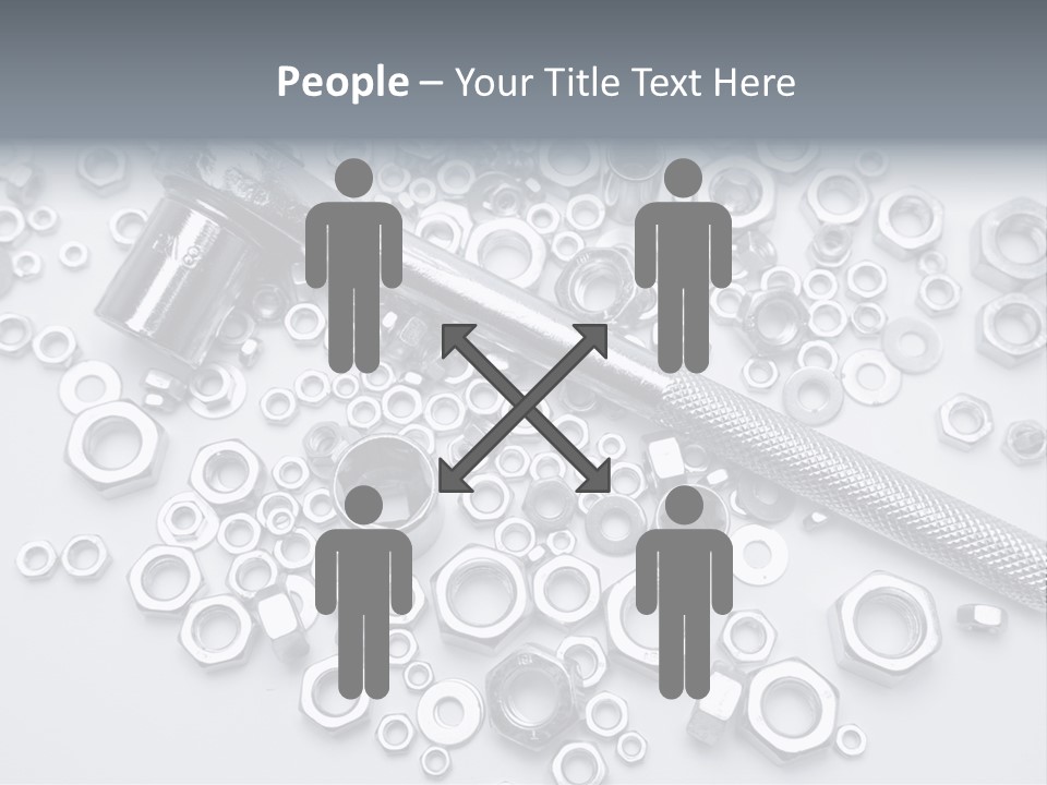 Ratchet Industrial Parts PowerPoint Template