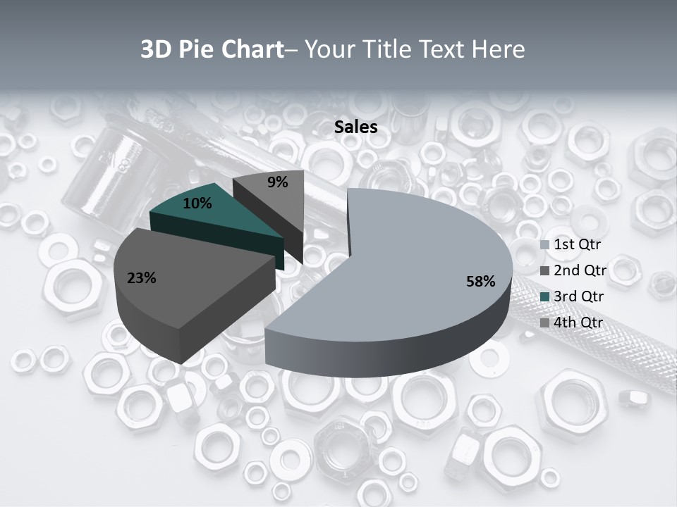 Ratchet Industrial Parts PowerPoint Template