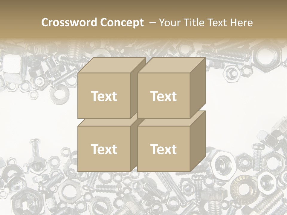 Indoors Parts Closeup PowerPoint Template