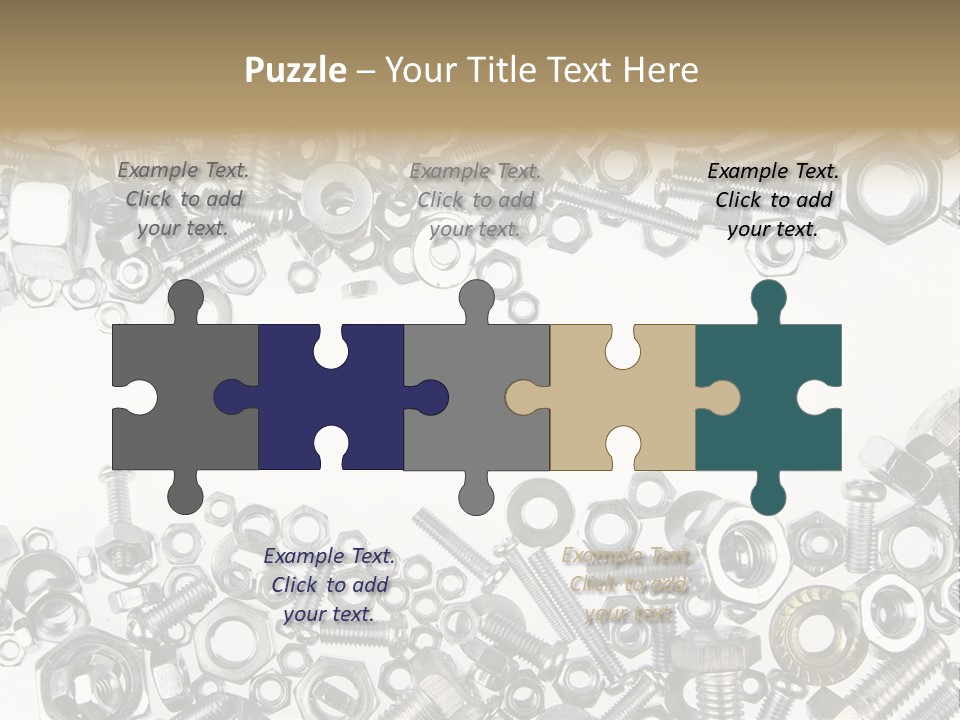 Indoors Parts Closeup PowerPoint Template