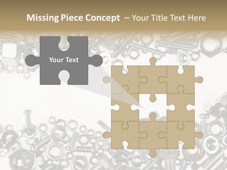 Indoors Parts Closeup PowerPoint Template