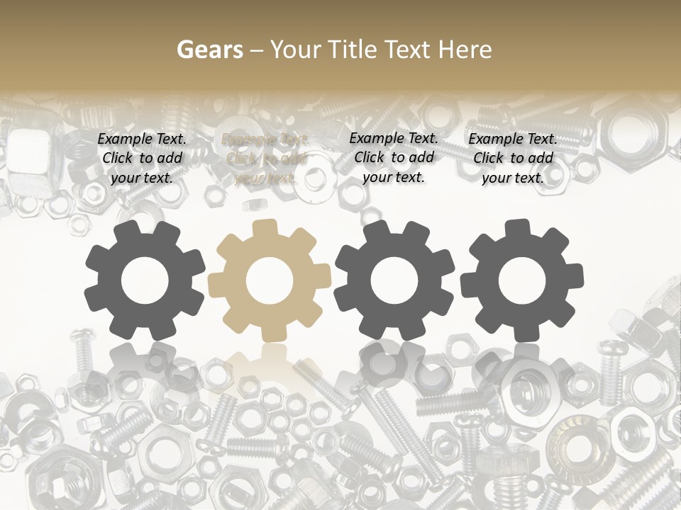 Indoors Parts Closeup PowerPoint Template