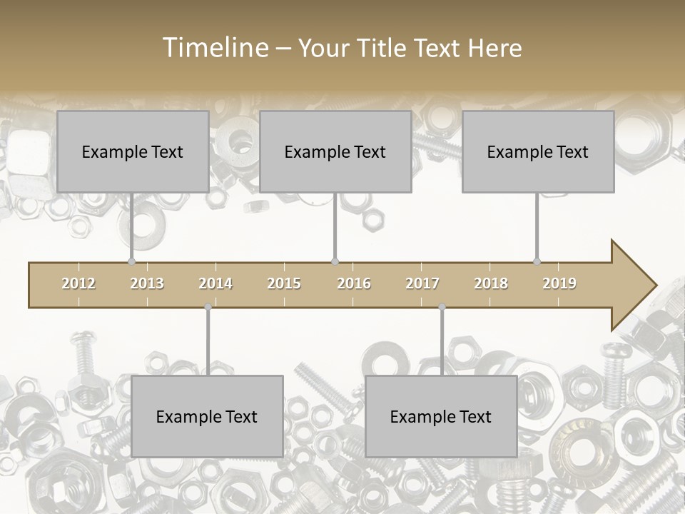 Indoors Parts Closeup PowerPoint Template