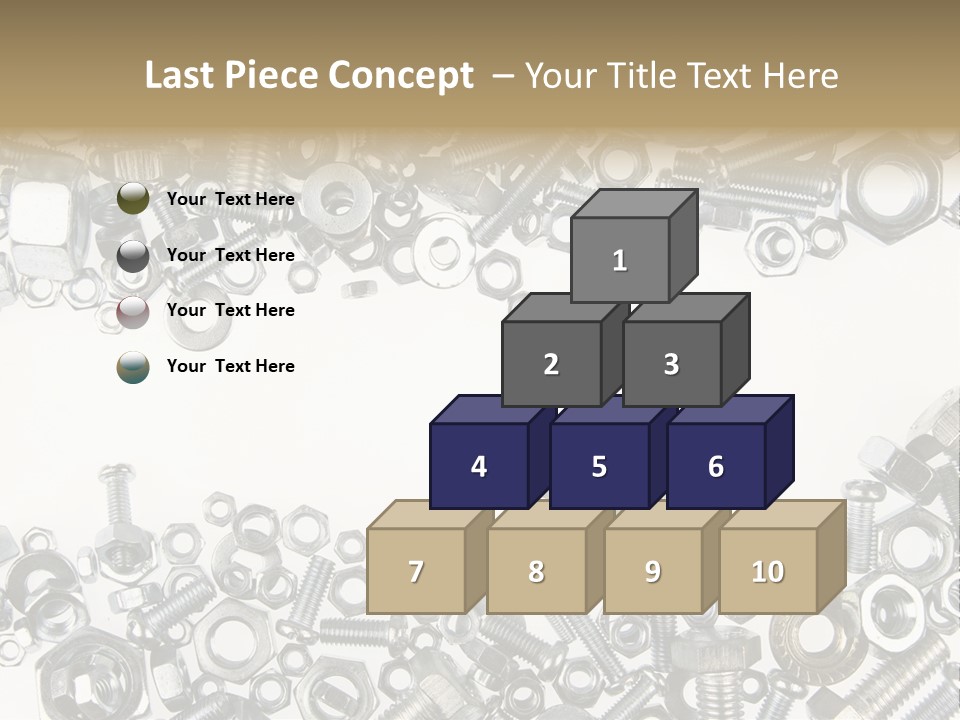 Indoors Parts Closeup PowerPoint Template