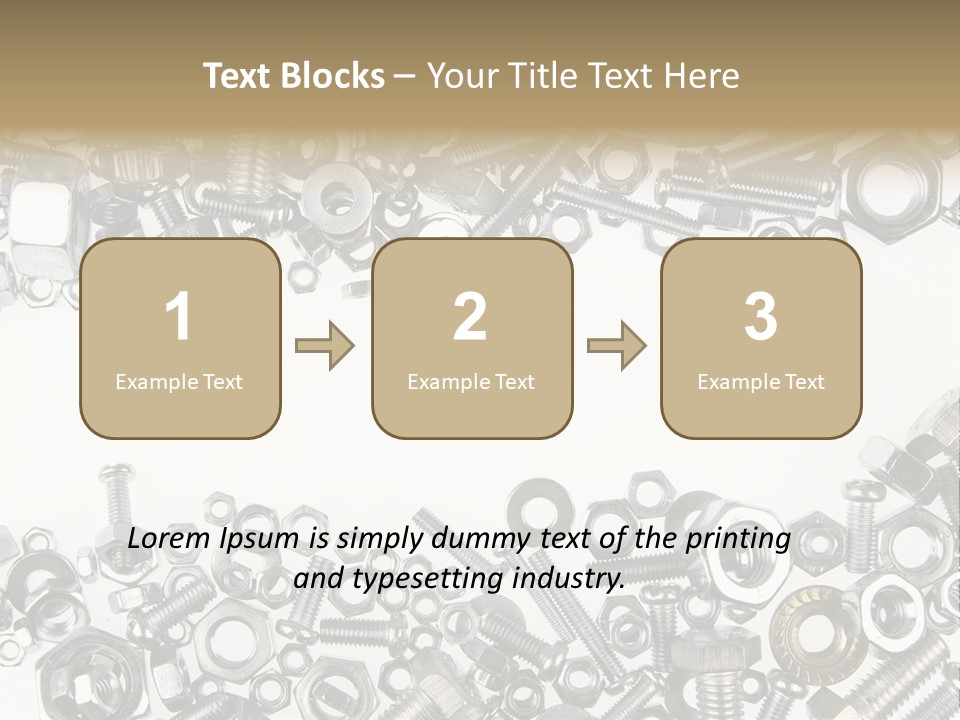 Indoors Parts Closeup PowerPoint Template