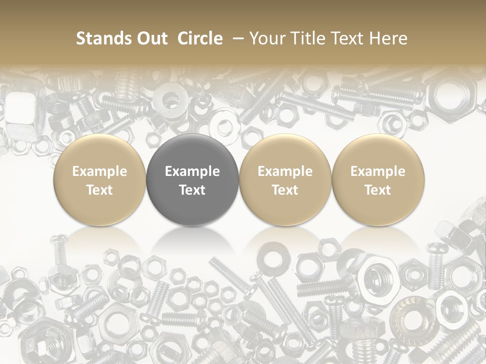 Indoors Parts Closeup PowerPoint Template