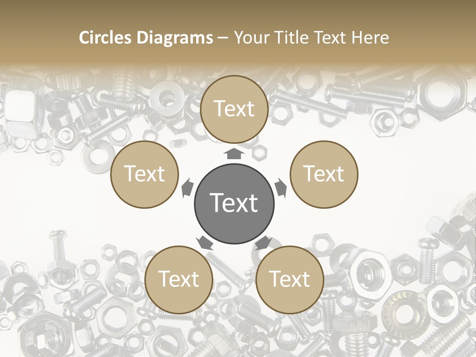 Indoors Parts Closeup PowerPoint Template