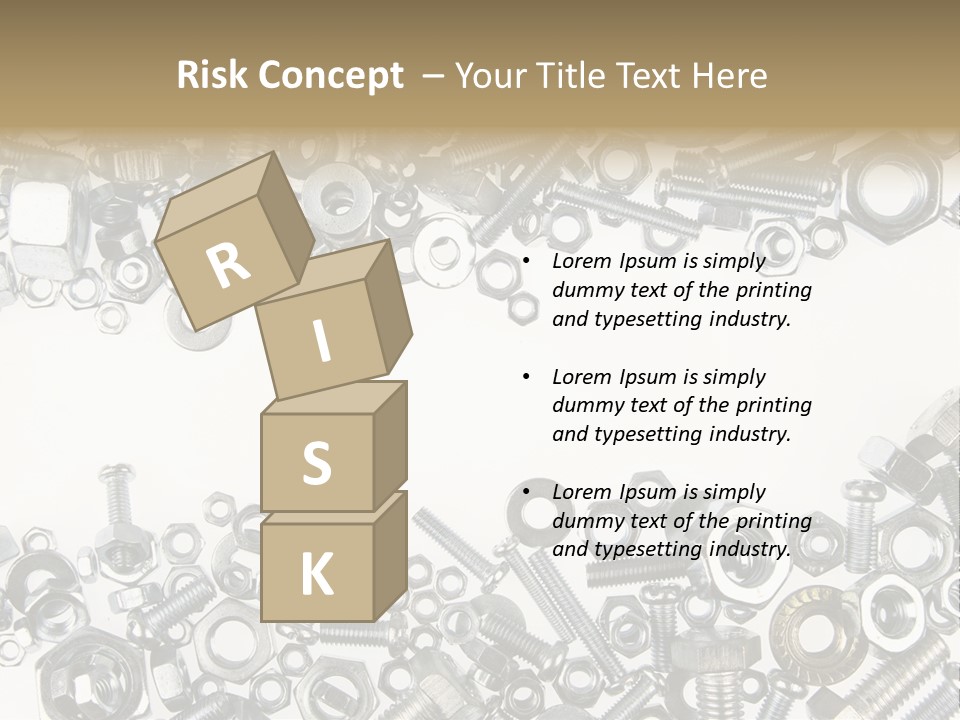 Indoors Parts Closeup PowerPoint Template