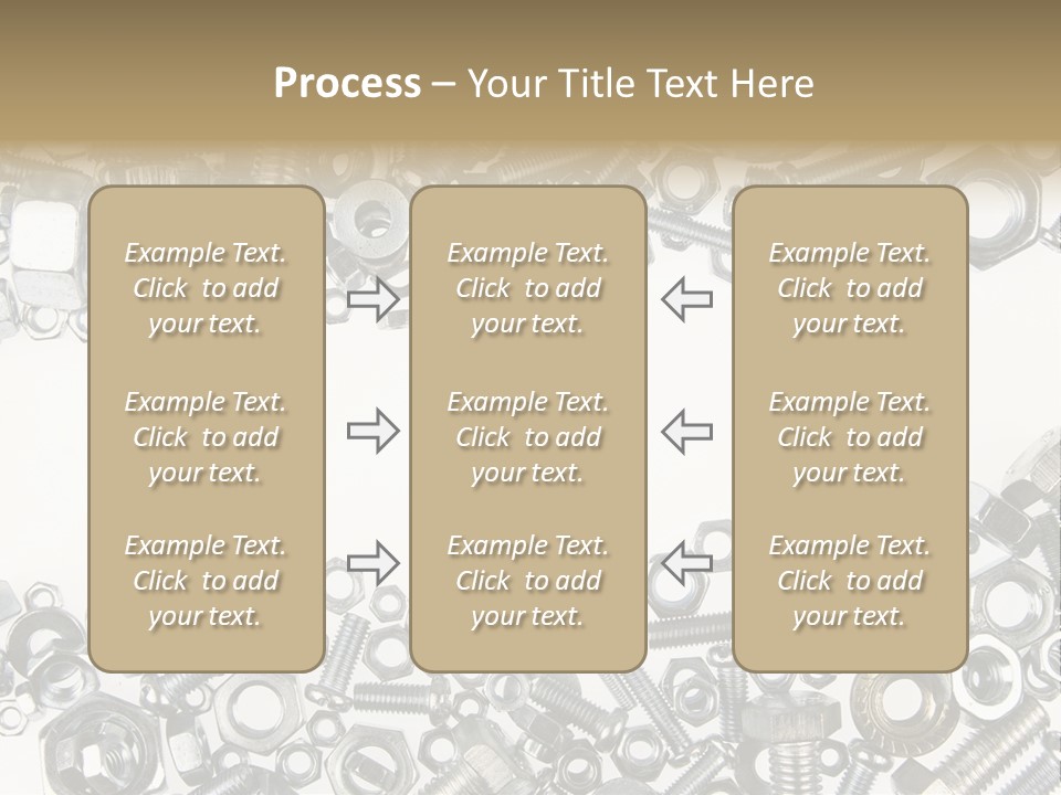 Indoors Parts Closeup PowerPoint Template