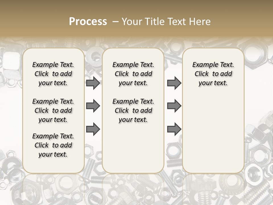 Indoors Parts Closeup PowerPoint Template