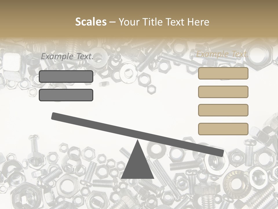 Indoors Parts Closeup PowerPoint Template