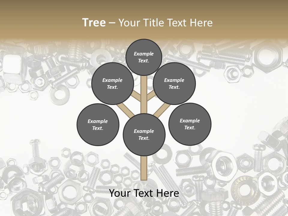 Indoors Parts Closeup PowerPoint Template