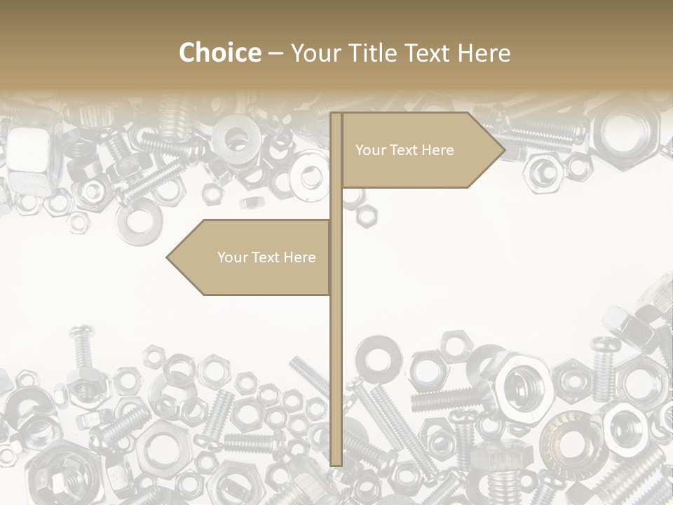 Indoors Parts Closeup PowerPoint Template