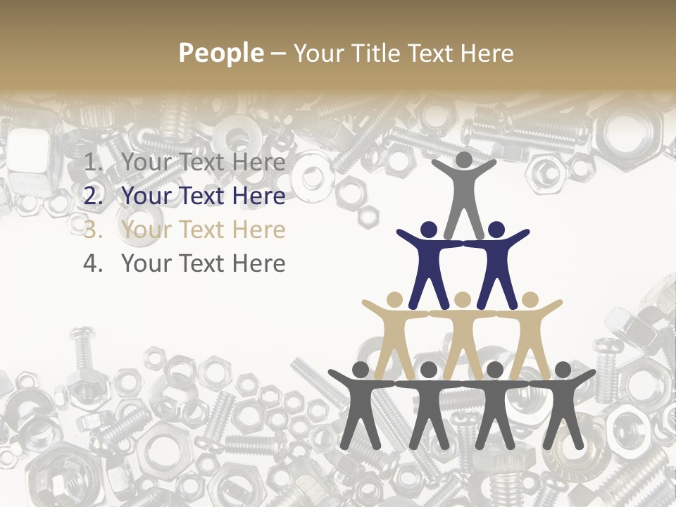 Indoors Parts Closeup PowerPoint Template