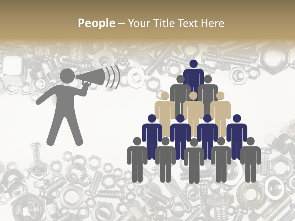 Indoors Parts Closeup PowerPoint Template